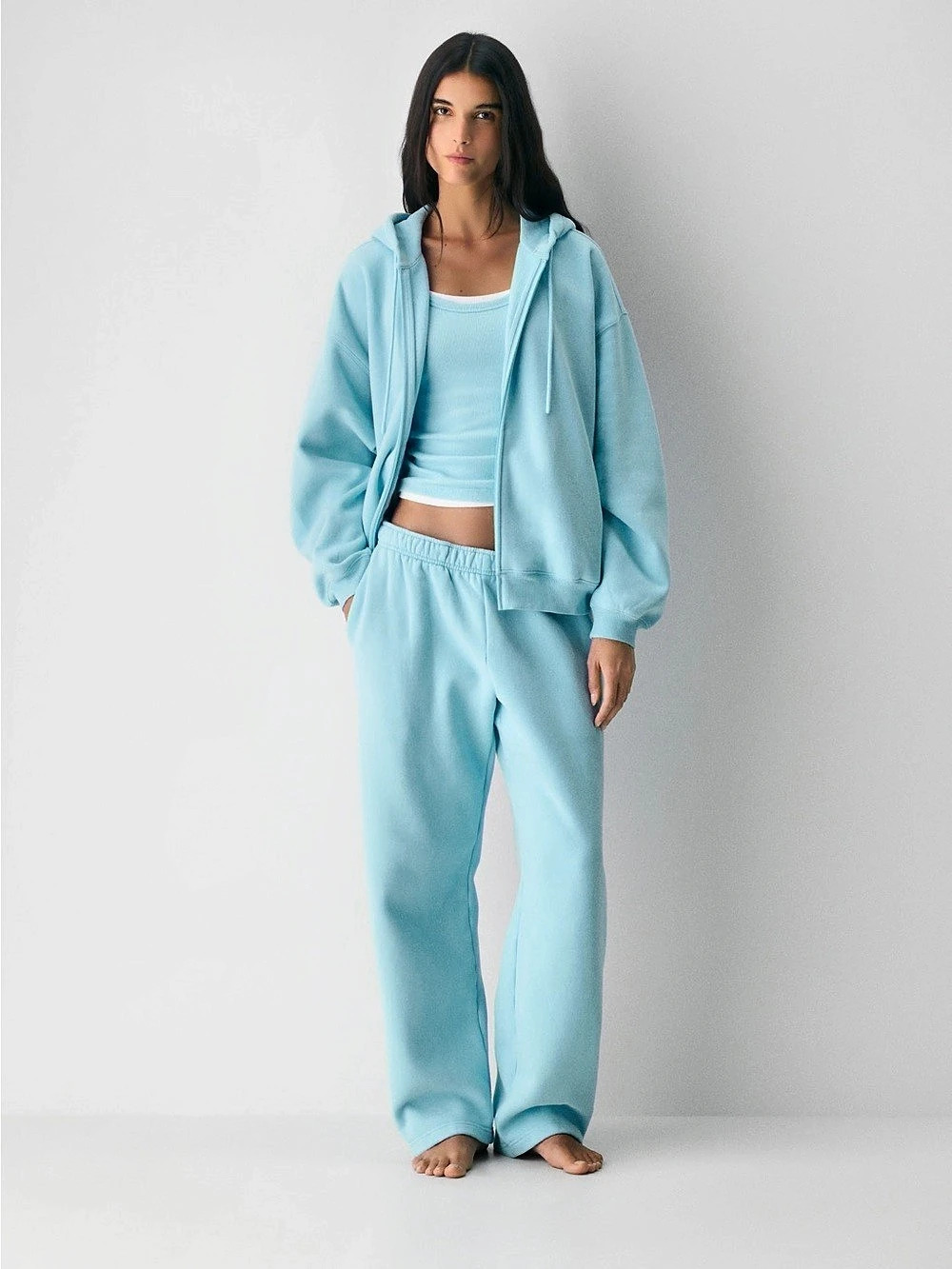 Aritzia Cozy Sweatfleece Boyfriend Wide Sweatpant